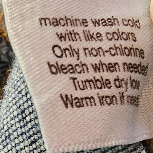 Lane Bryant Distressed Denim Jeans Medium Wash Size 20 - Picture 4 of 6